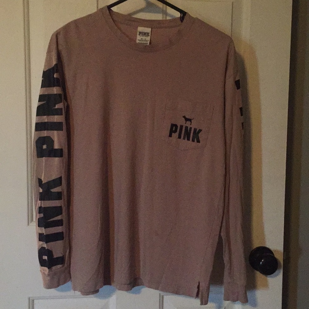 PINK long sleeve tee